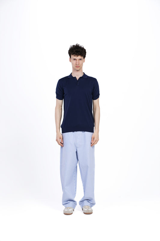 Knit Polo T-Shirt