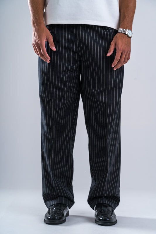 Pinstriped Pants