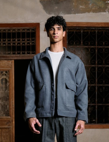 Wool Buttoned Jacket