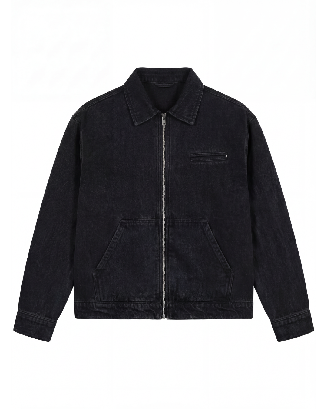 Cropped Work Jacket