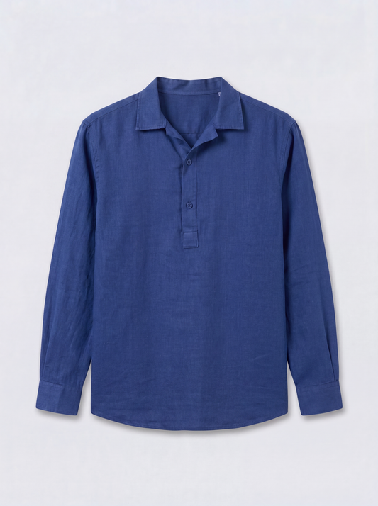 Linen Polo Shirt