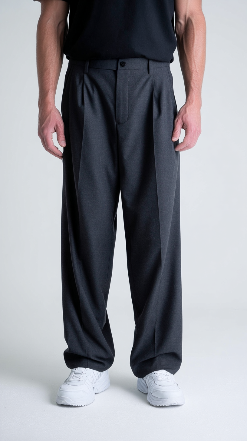 Pleated Trousers