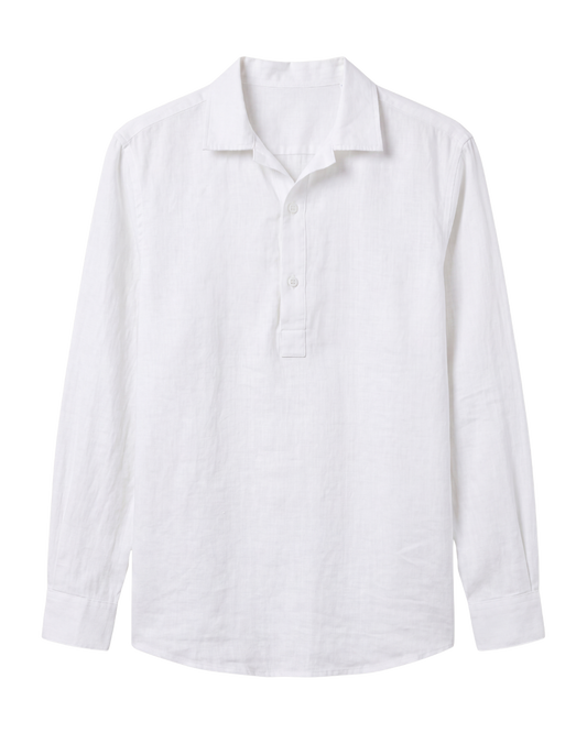 Linen Polo Shirt