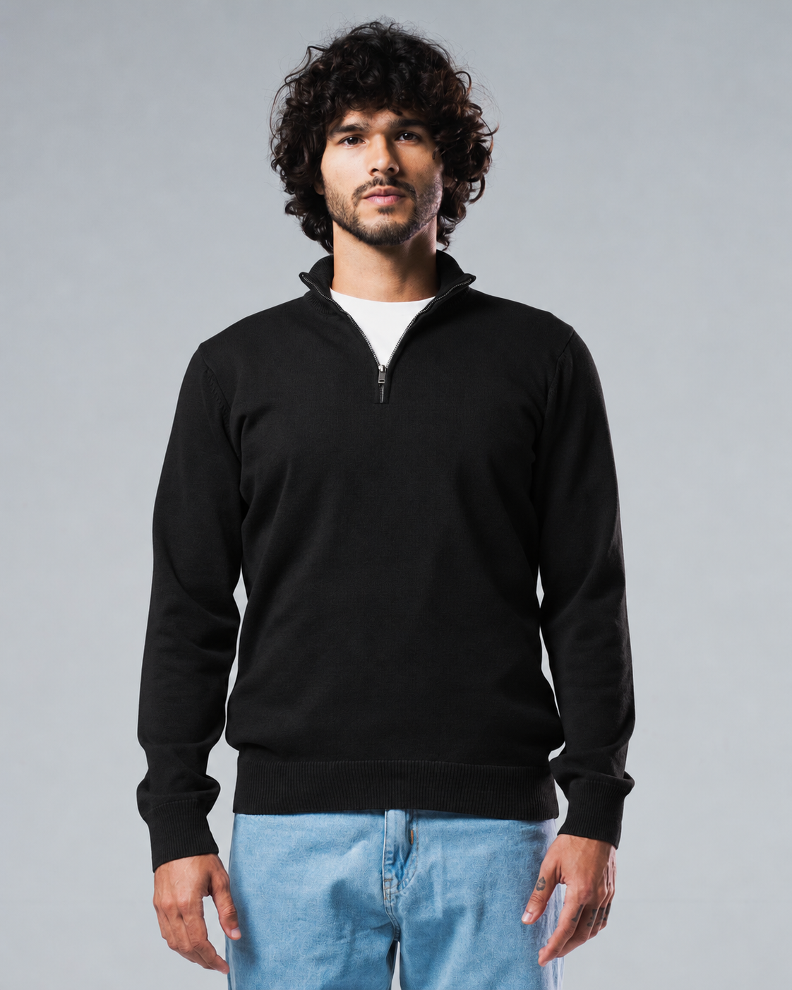 Knit Quarter Zip