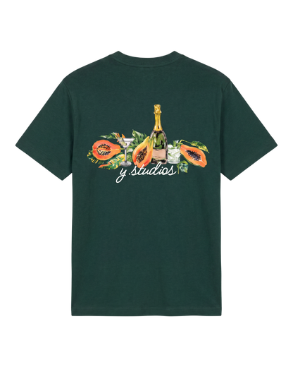 Graphic Tee (Front Embroidery & Back Print)