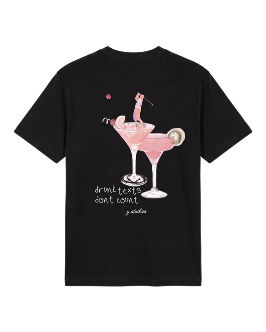 Graphic Tee (Front Embroidery & Back Print)