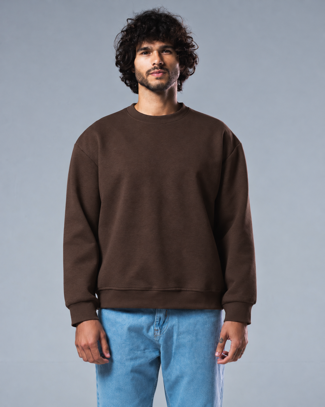Scuba Cotton Crewneck