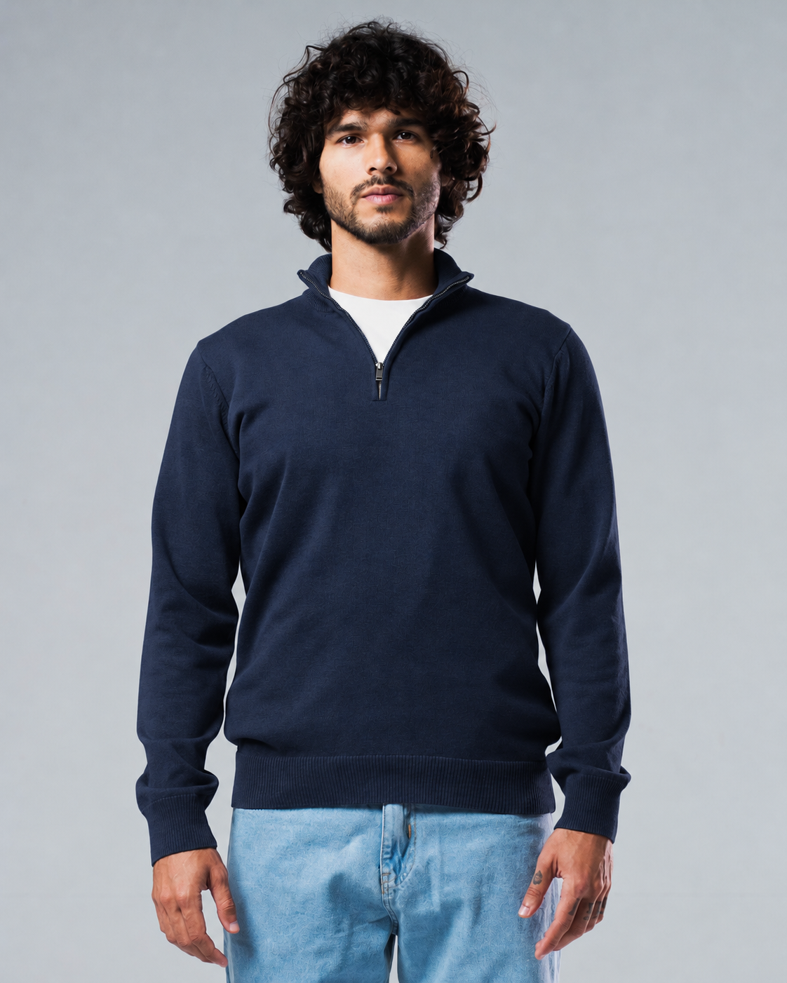 Knit Quarter Zip