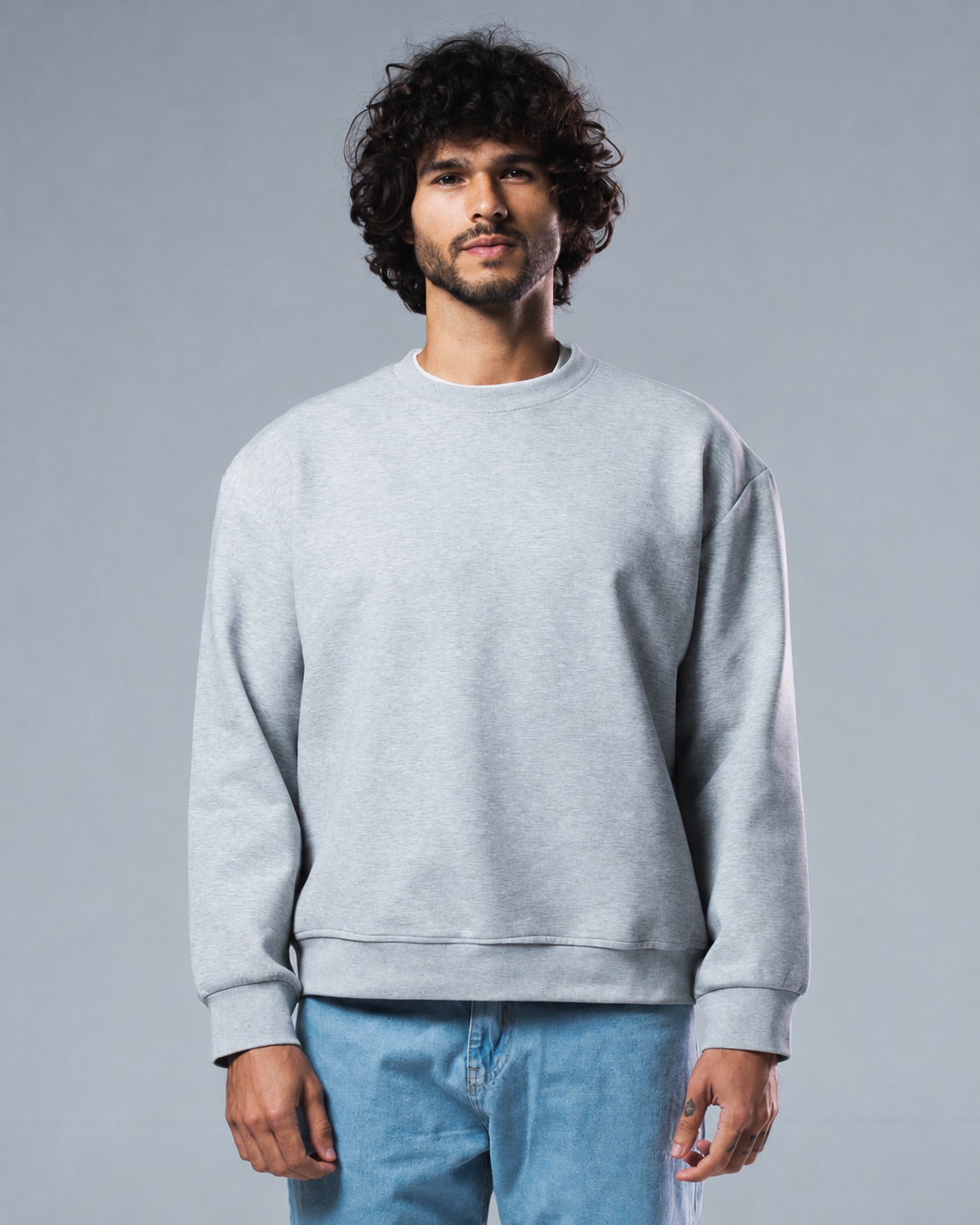 Scuba Cotton Crewneck