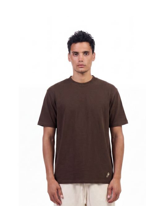 Graphic Tee (Front Embroidery & Back Print)