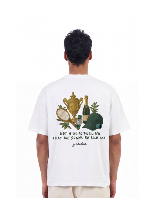 Graphic Tee (Front Embroidery & Back Print)
