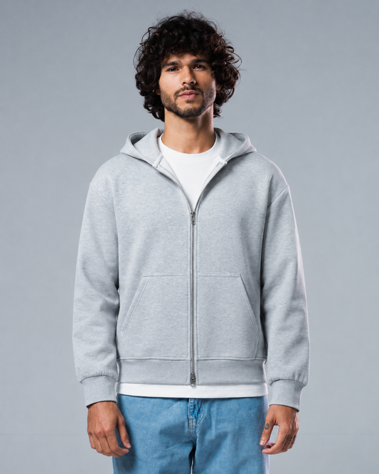 Scuba Cotton Zip Up Jacket