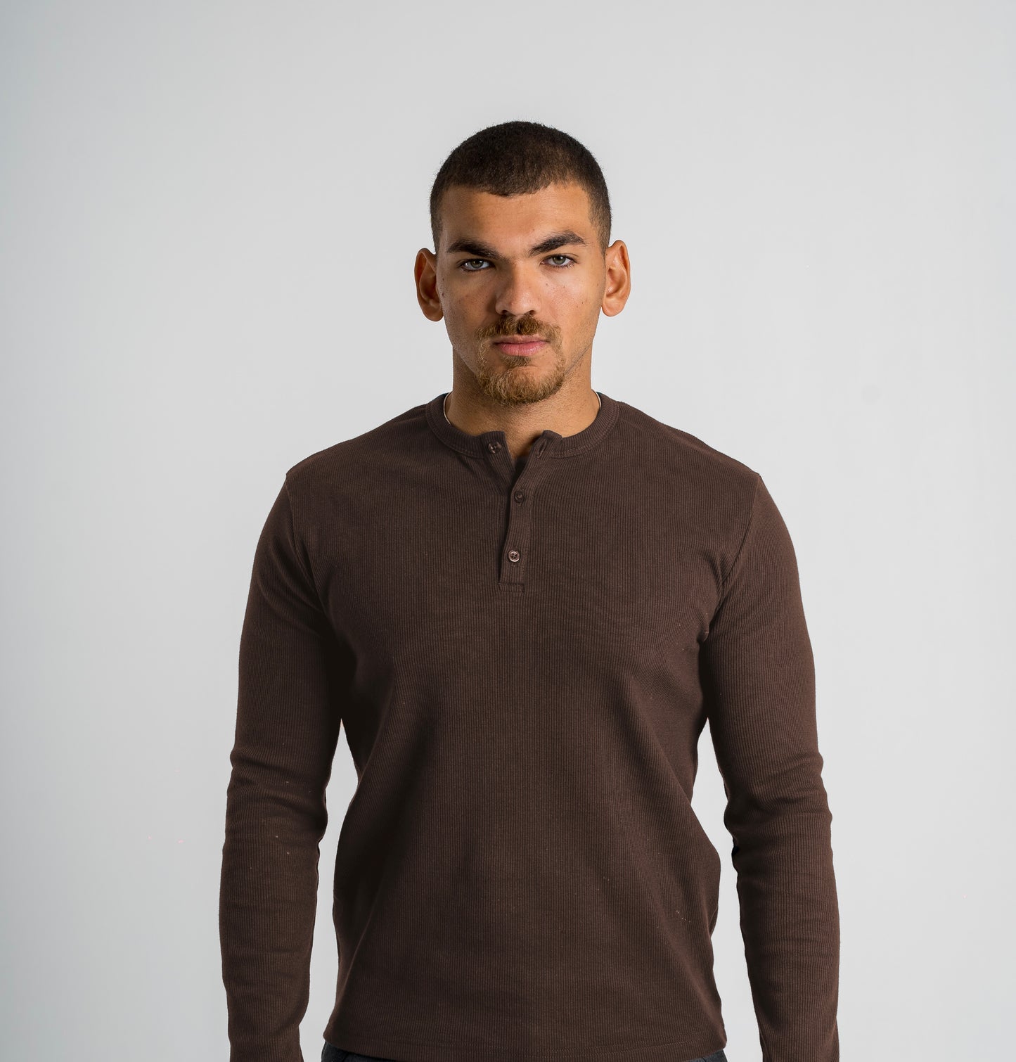 Long Sleeve Henley Shirt
