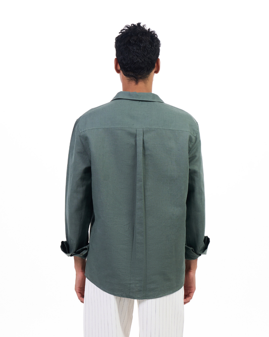 Linen Polo Shirt