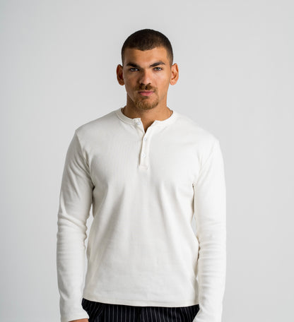 Long Sleeve Henley Shirt