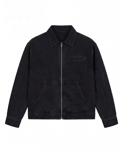 Cropped Work Jacket