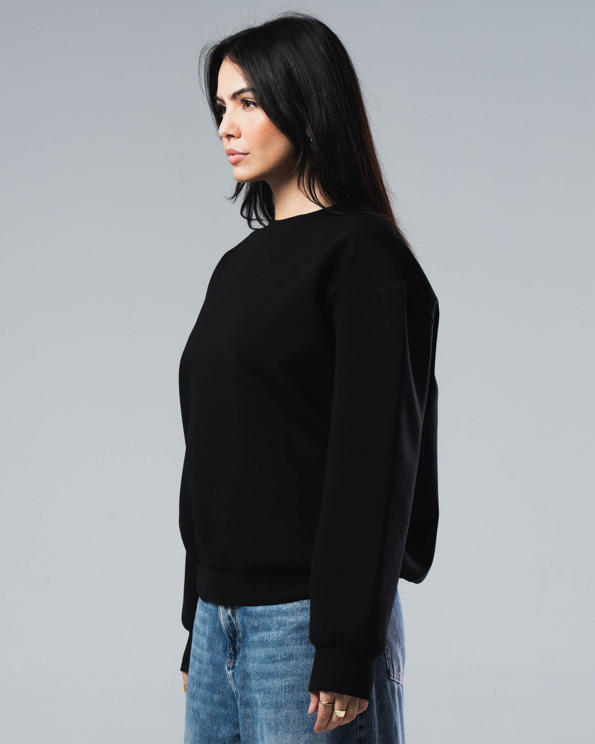Scuba Cotton Crewneck