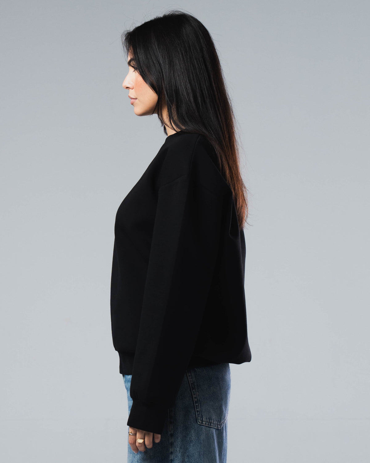 Scuba Cotton Crewneck