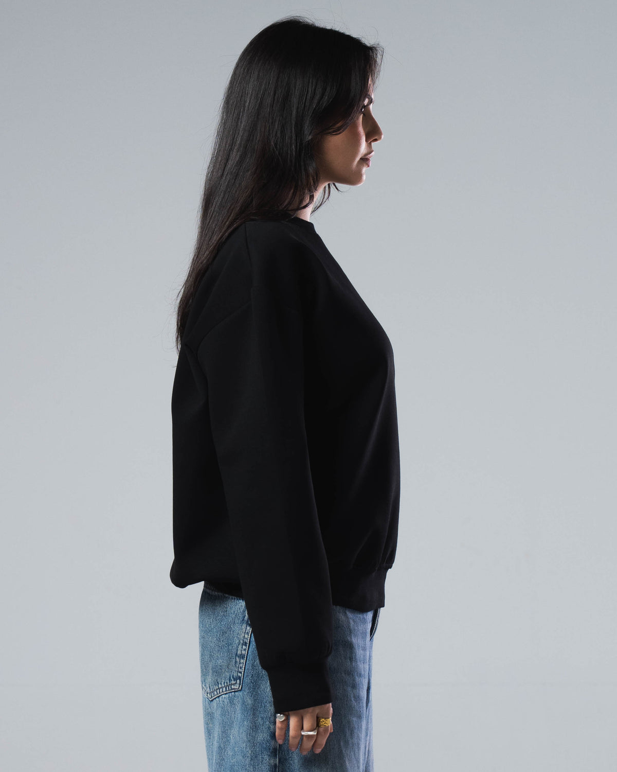 Scuba Cotton Crewneck
