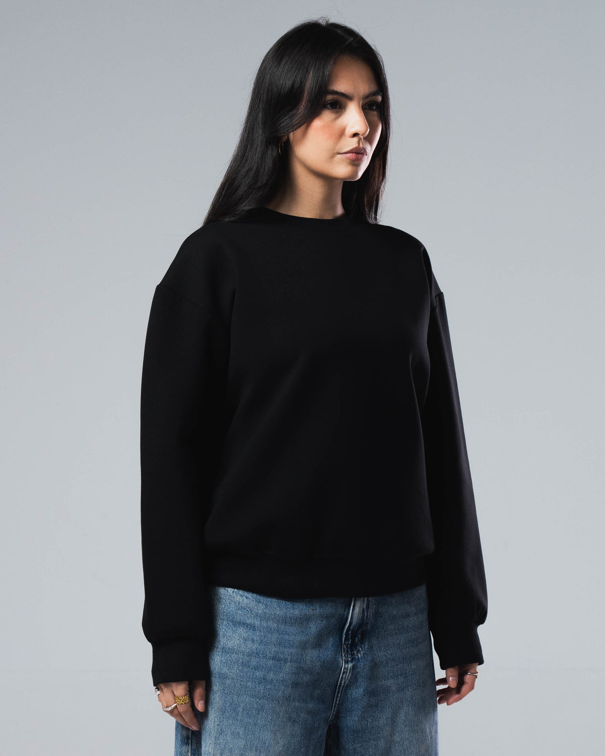 Scuba Cotton Crewneck