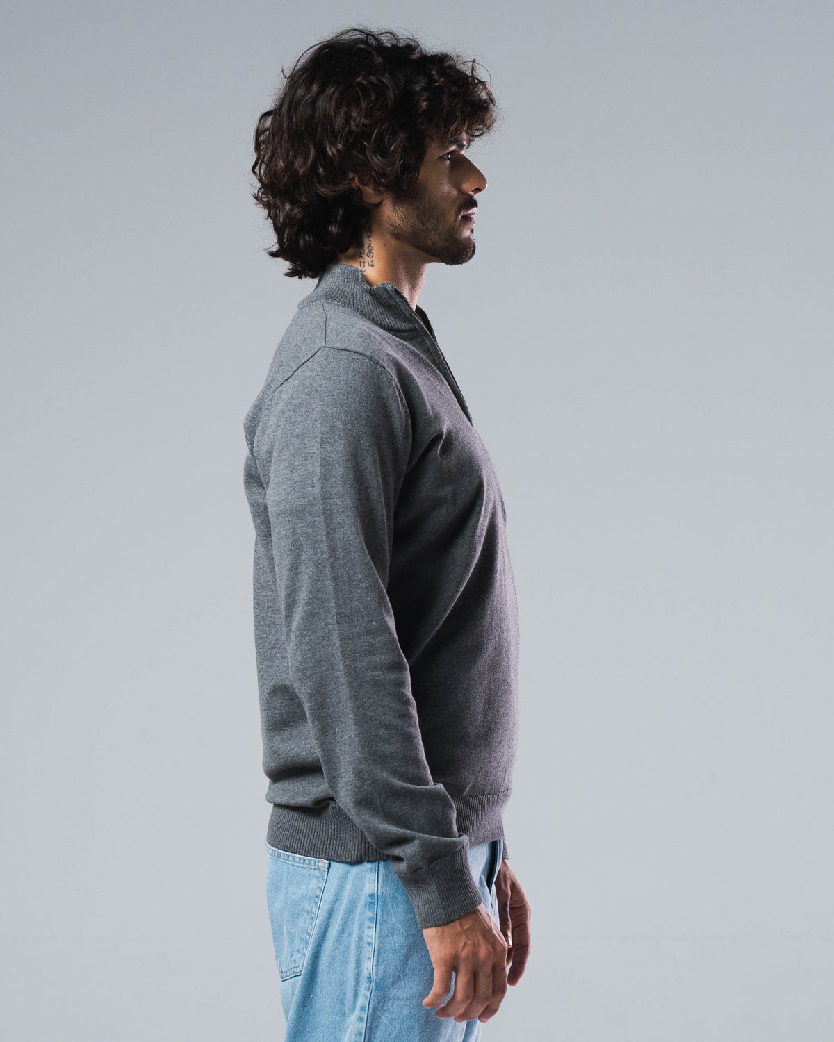 Knit Quarter Zip