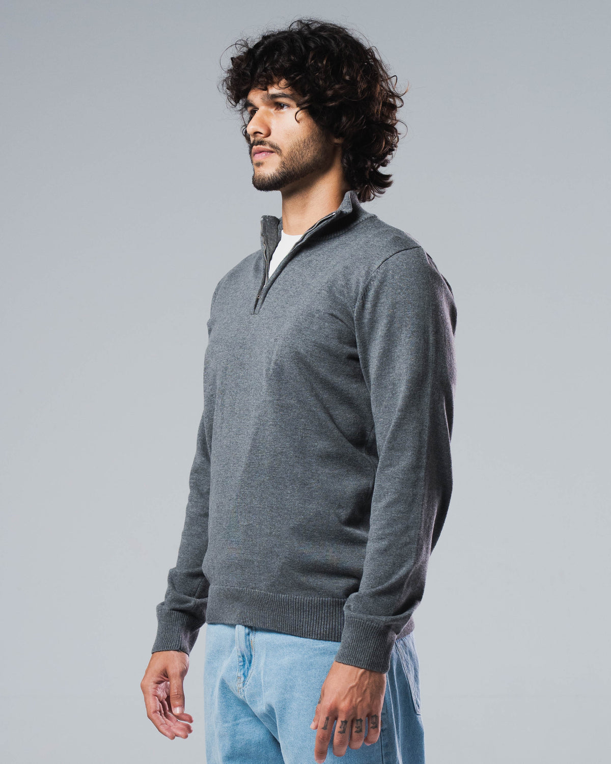 Knit Quarter Zip
