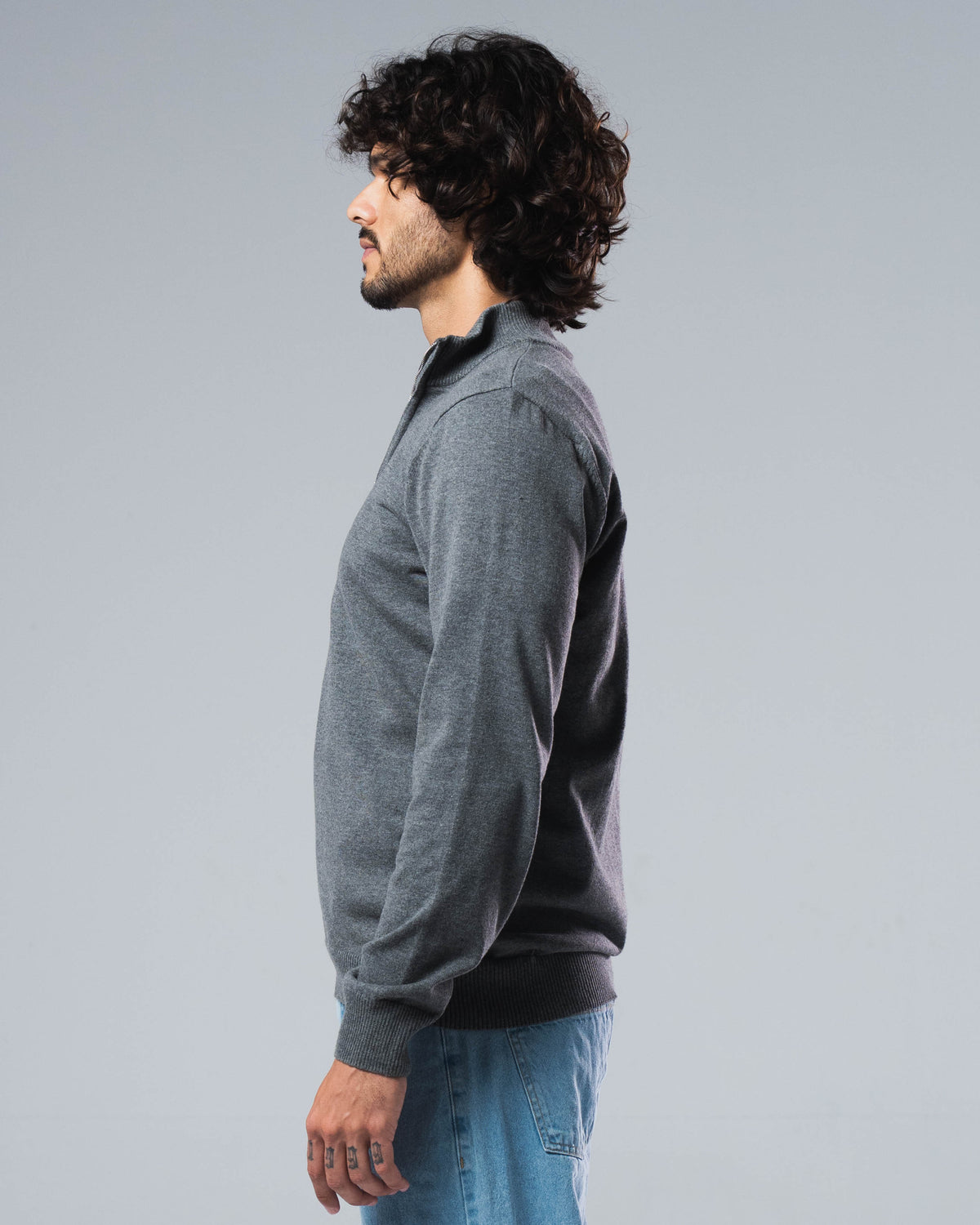 Knit Quarter Zip
