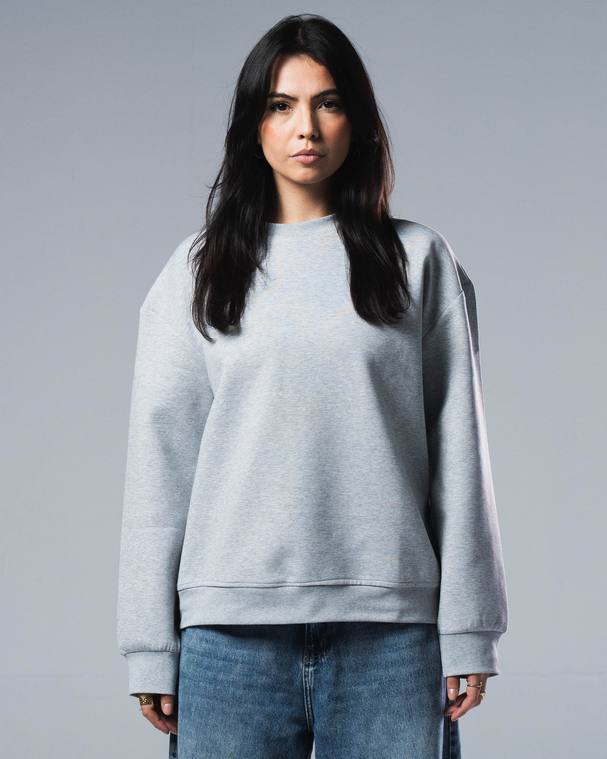 Scuba Cotton Crewneck