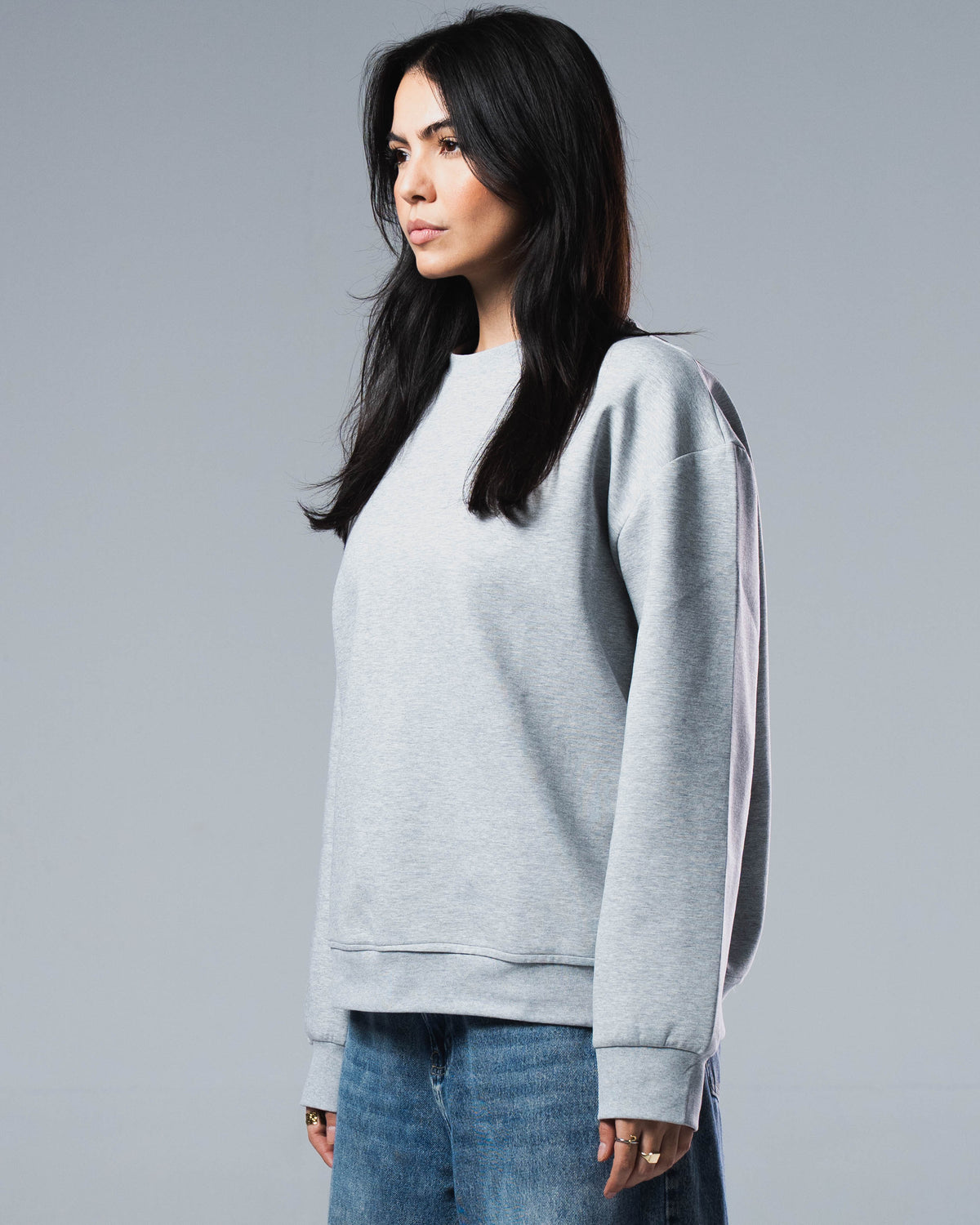 Scuba Cotton Crewneck