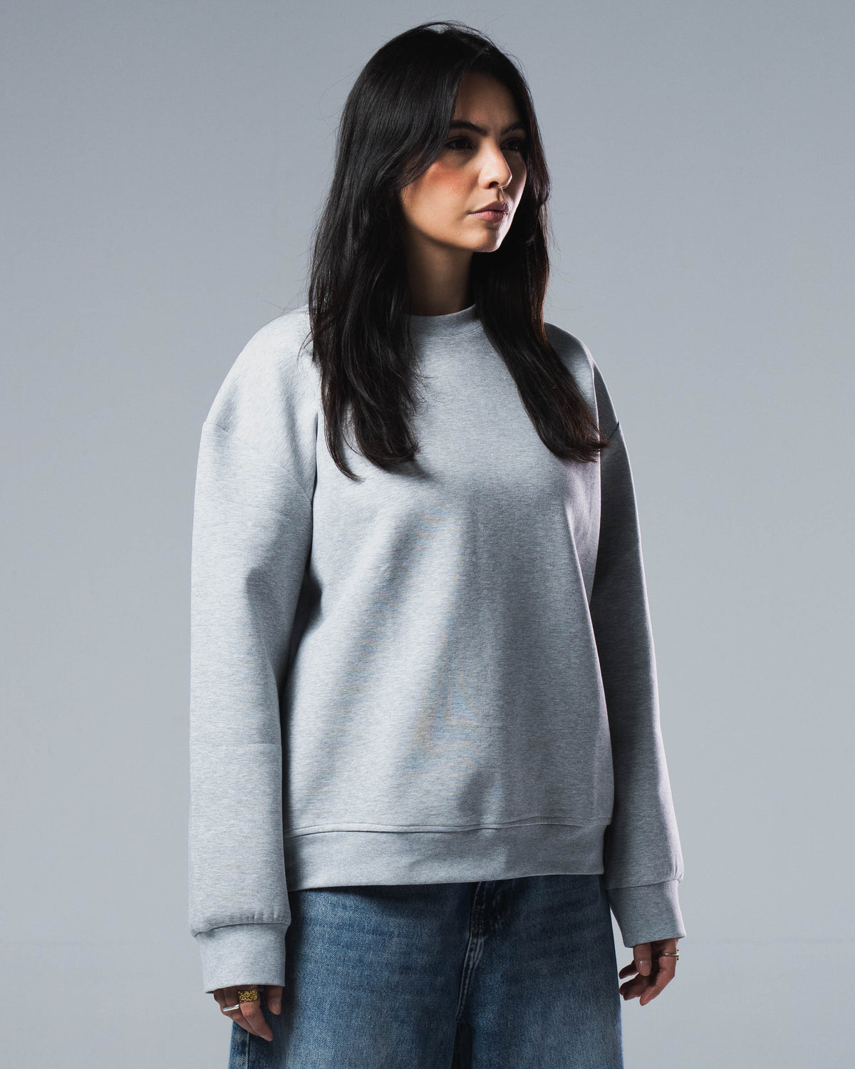 Scuba Cotton Crewneck
