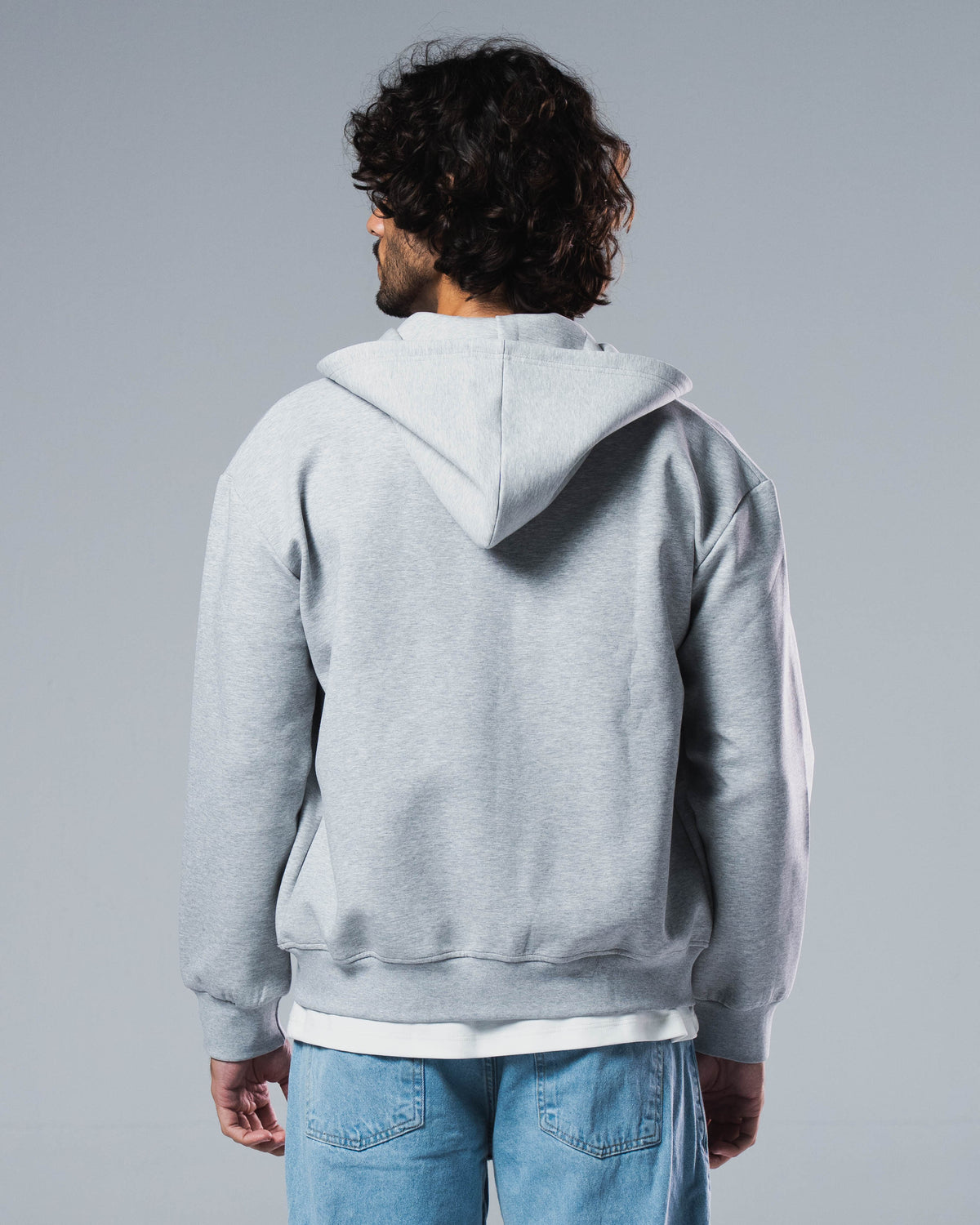 Scuba Cotton Zip Up Jacket