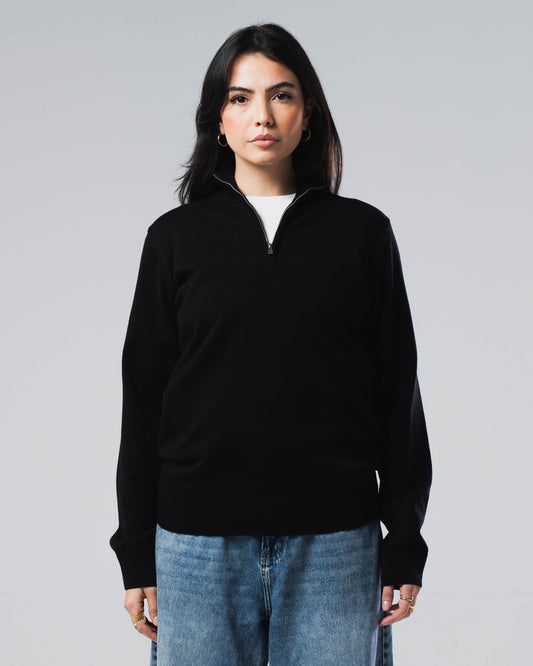 Knit Quarter Zip