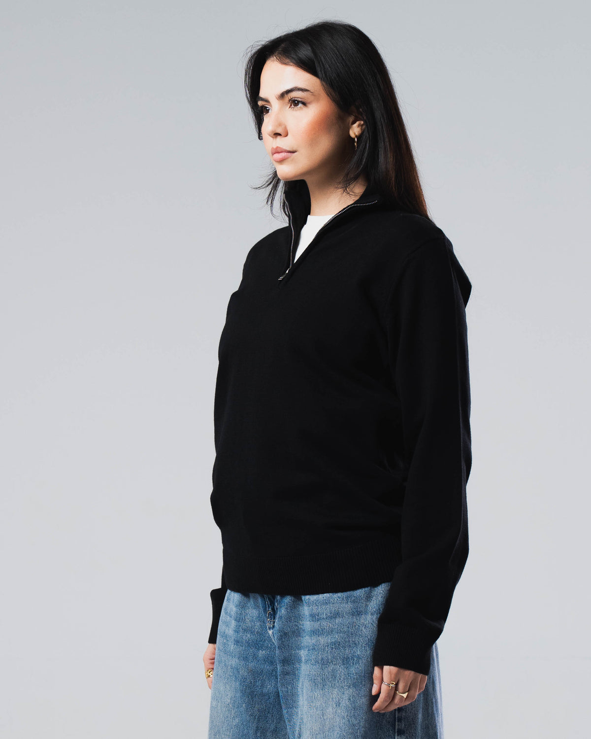 Knit Quarter Zip