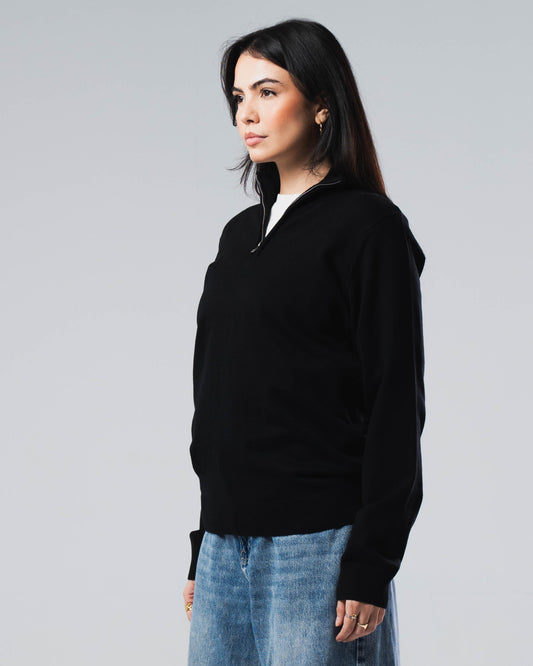 Knit Quarter Zip