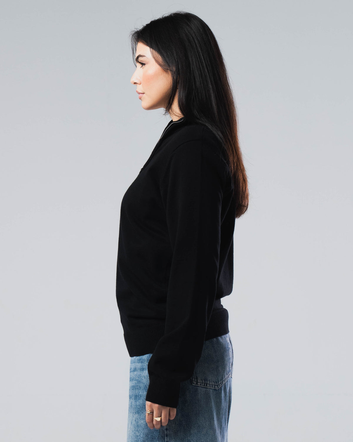 Knit Quarter Zip