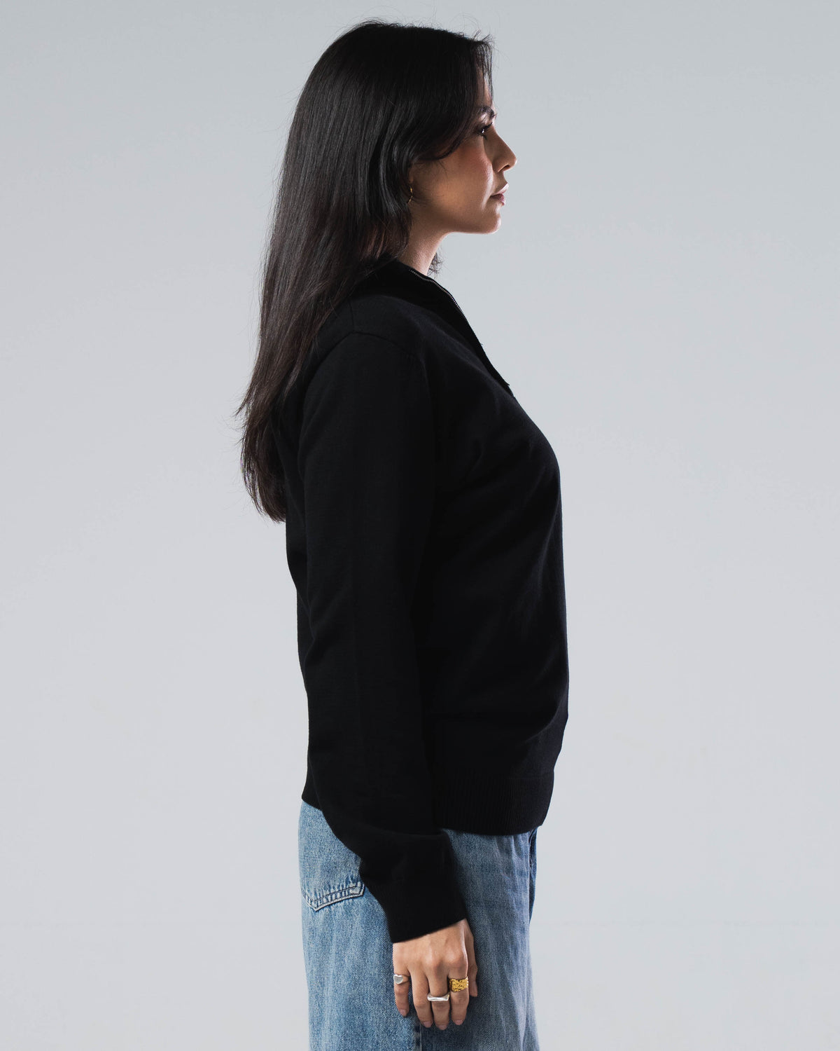 Knit Quarter Zip
