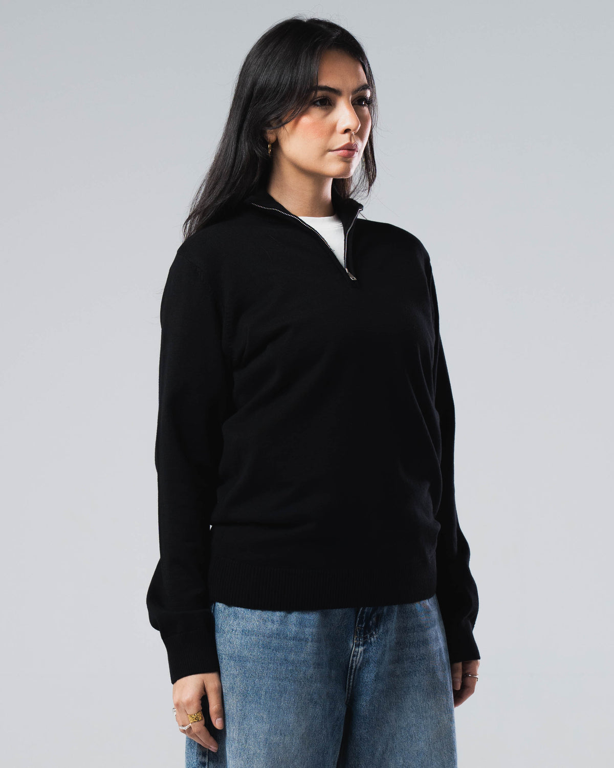 Knit Quarter Zip