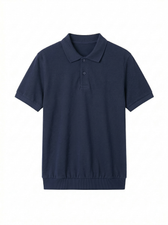 Knit Polo T-Shirt