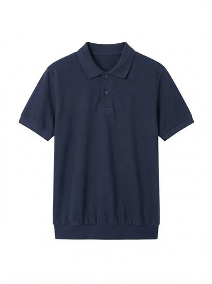 Knit Polo T-Shirt