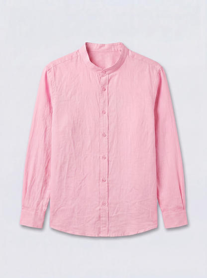 no-collar-linen-shirt.baby-pink.0
