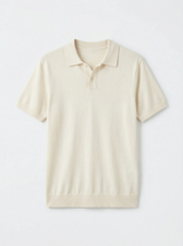 Knit Polo T-Shirt