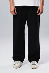Scuba Cotton Wide Leg Sweatpants