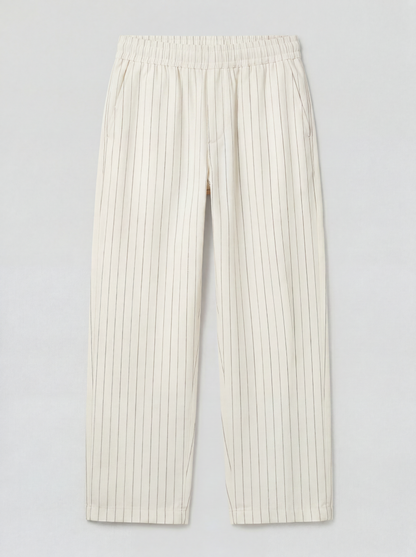 Striped Cotton Pants