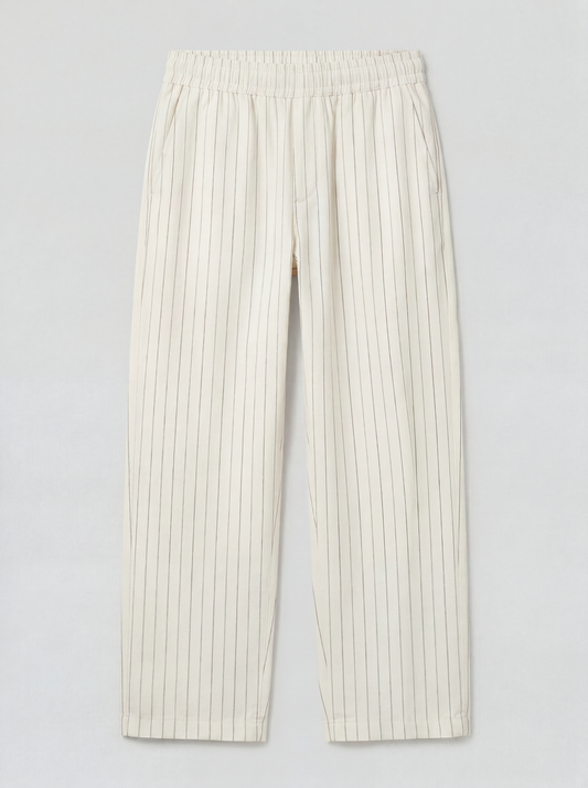 Striped Cotton Pants