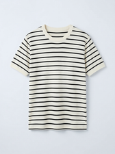 Knit Striped T-Shirt