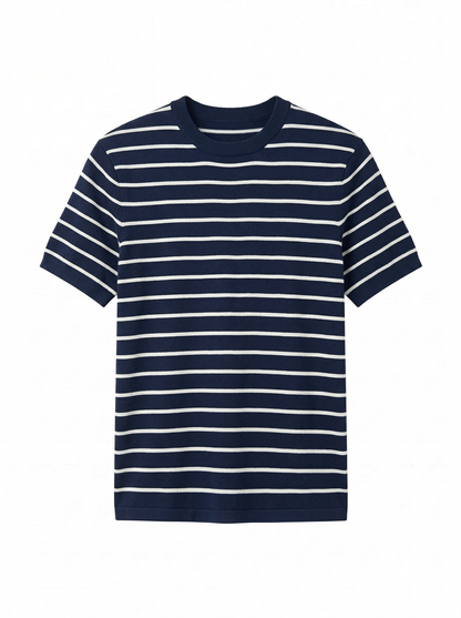 Knit Striped T-Shirt